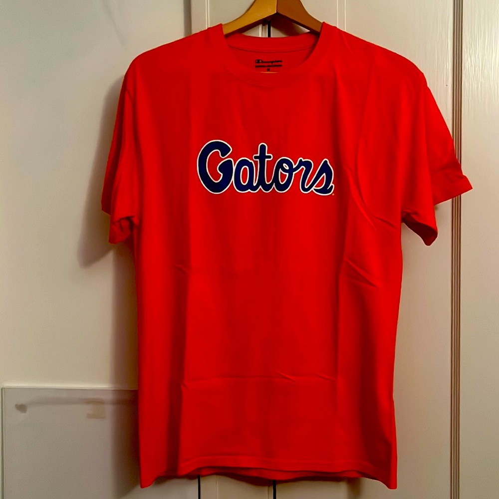 ✅ CHAMPION Authentic Athleticwear Florida Gators Collegiate Tee T Shirt NCAA SEC